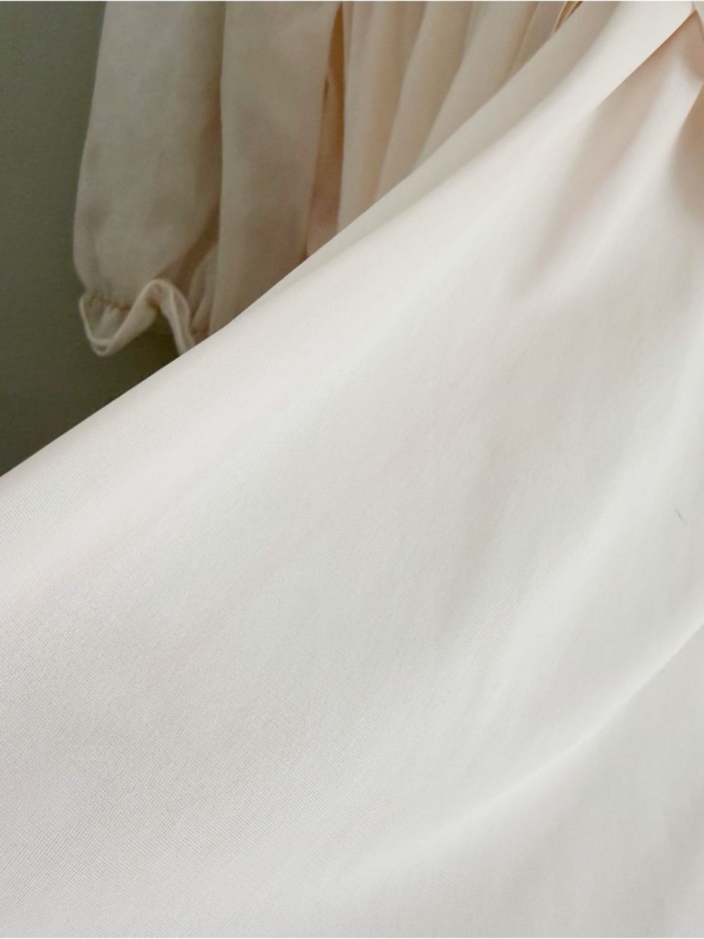 Vintage Coquette Pale Pink Puff Sleeve Nightgown - Picture 6 of 11